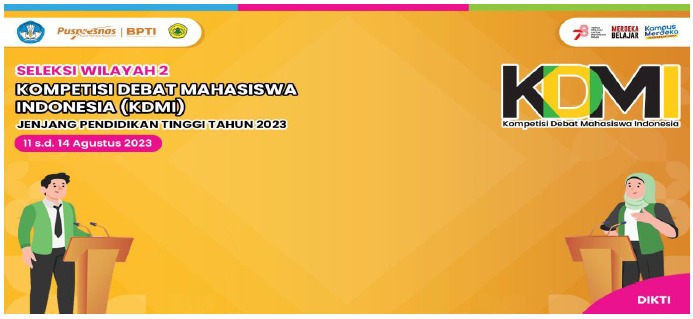 Kompetisi Debat Mahasiswa Indonesia 2023