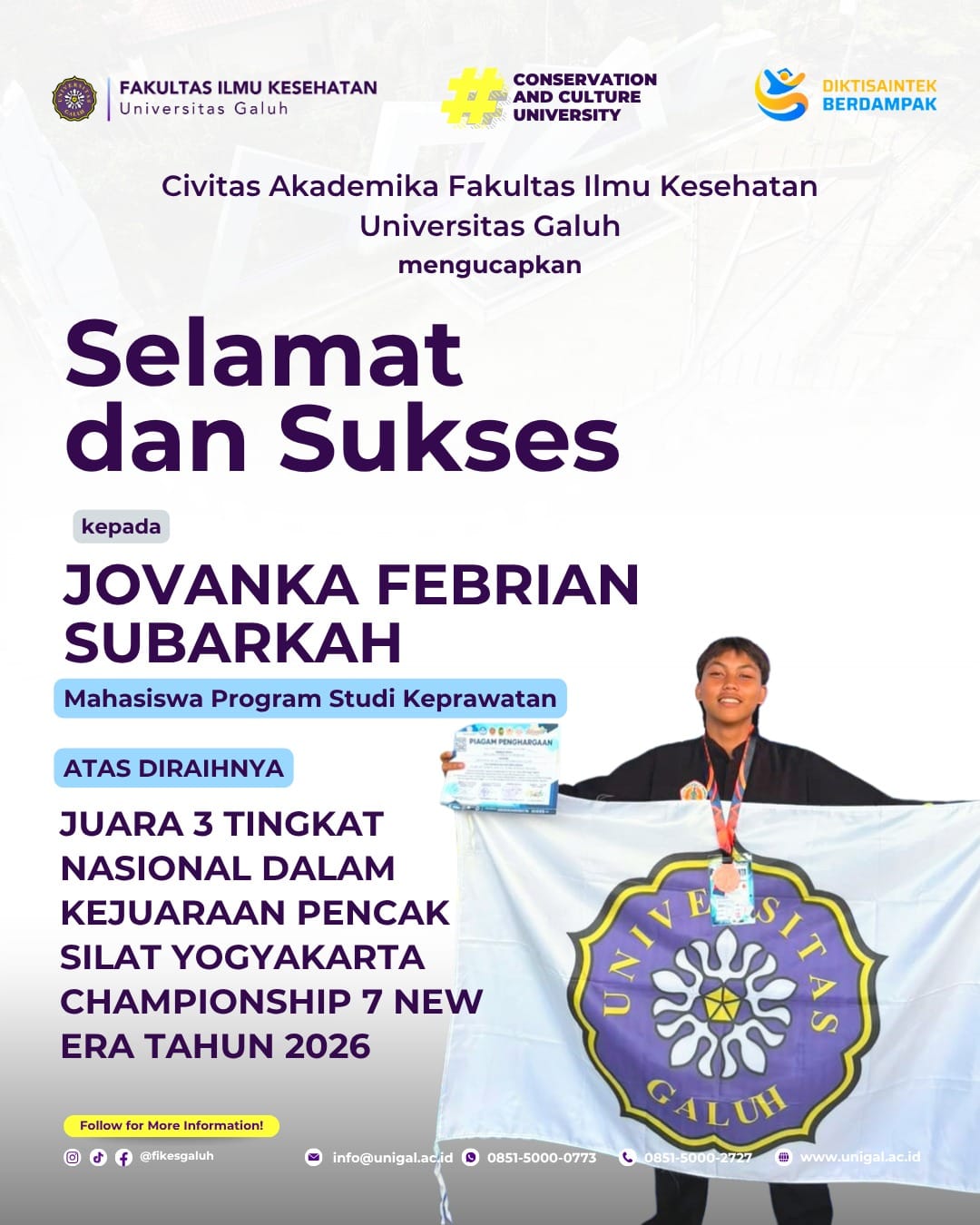 Juara 3 Nasional Pencak Silat Yogyakarta Championship 7 New Era 2026