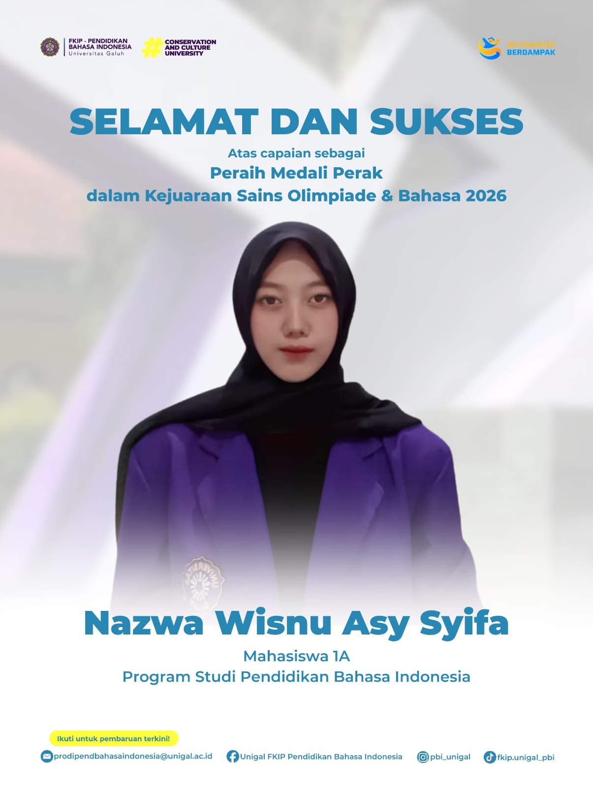 Medali Perak Sains Olimpiade & Bahasa 2026
